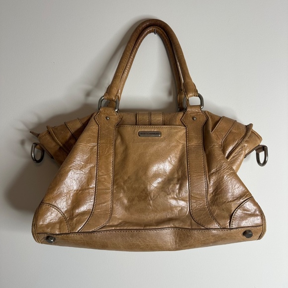 Y2K Vintage Rebecca Minkoff Leather bag, Beige color - Picture 3 of 11